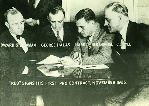 image: News Grange's debut on ThanksgivingGrange_red_signing-800