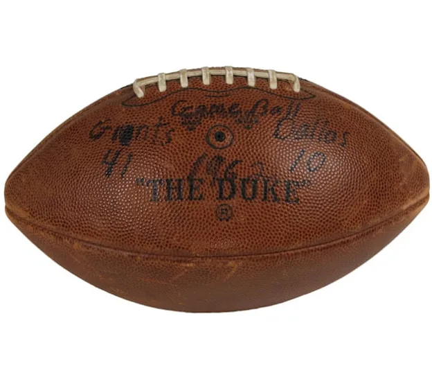 image: News Andy Robustelli donates Giants and Rams mementos