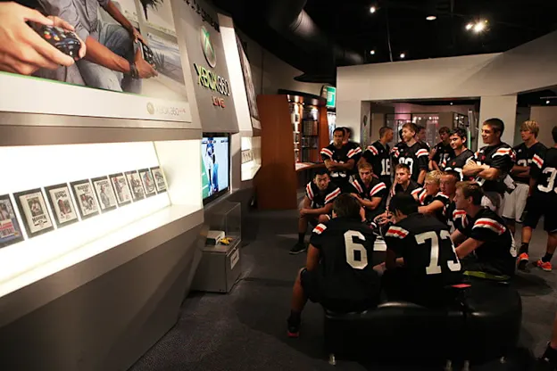 image: News Hall of Famers on Madden Video Game Covermadden_video_game_group-800