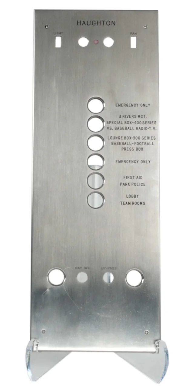 image: News Elevator panel from Three Rivers Stadium