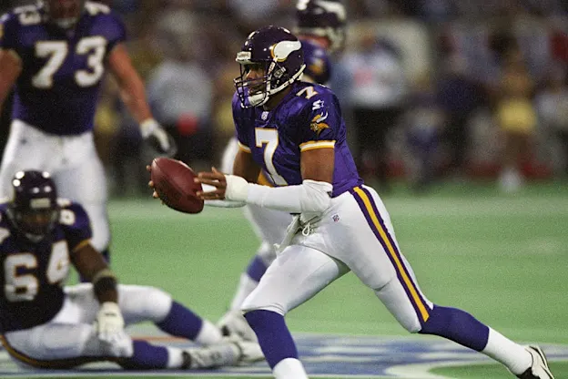 image: News Silver anniversary: Randall Cunningham’s solid gold season with Vikings At the core of Minnesota’s passing attack in 1998 was quarterback Randall Cunningham.
