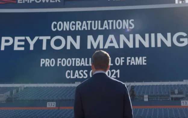 image: News Hall of Fame 'Knocks': Even Peyton Got SurprisedManningKnock1050Web