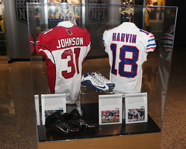 image: News Hall Receives Artifacts from 2015 NFL Seasonmariota-2015-display-630