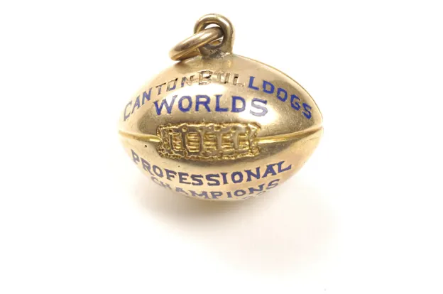 image: News From The Vault:  Canton Bulldogs1920s_Canton_Bulldogs_fob