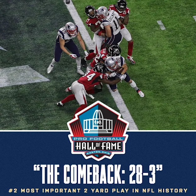 image: News NFL Top Ten Plays 2 Yds (6 Feet) of Separation2YardPlays_Pats_Falcons_SuperBowl