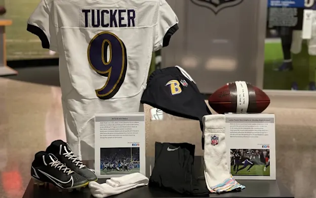 image: News Artifacts Received from Iconic Moments of Baltimore Ravens' 2021 SeasonRavensArtifacts1050Web