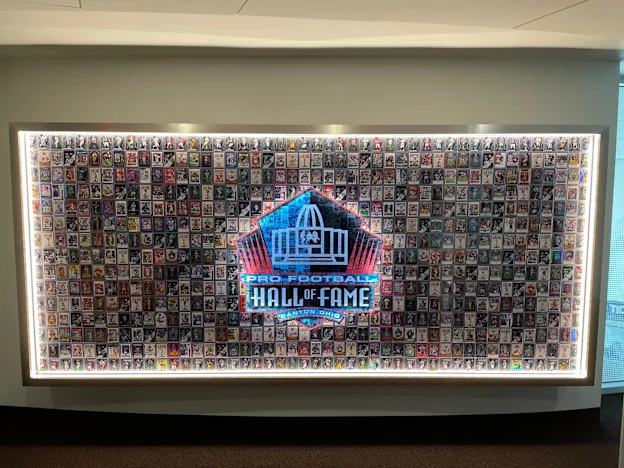 image: News HOF to Offer Extended Hours During Draft WeekendPanini_Card_Wall