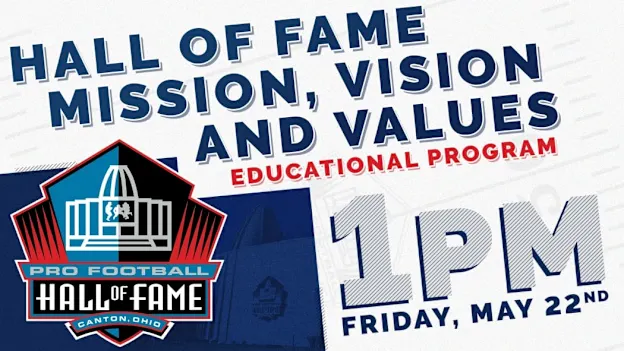image: News Educational Program Livestream: HOF Mission, Vision, ValuesMissionVisionValues_1050WebStory