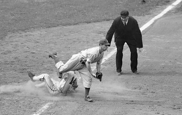 image: News Pro Football Hall of Famer Cal Hubbard Umpired Three World Seriescal-hubbard-ump1050