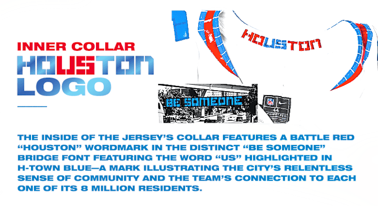 Inner Collar Houston Logo detail