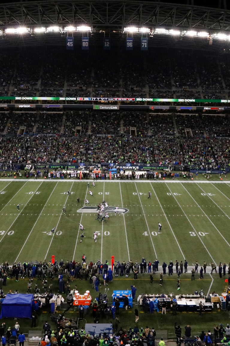 Lumen Field, section 334, home of Seattle Seahawks, Seattle